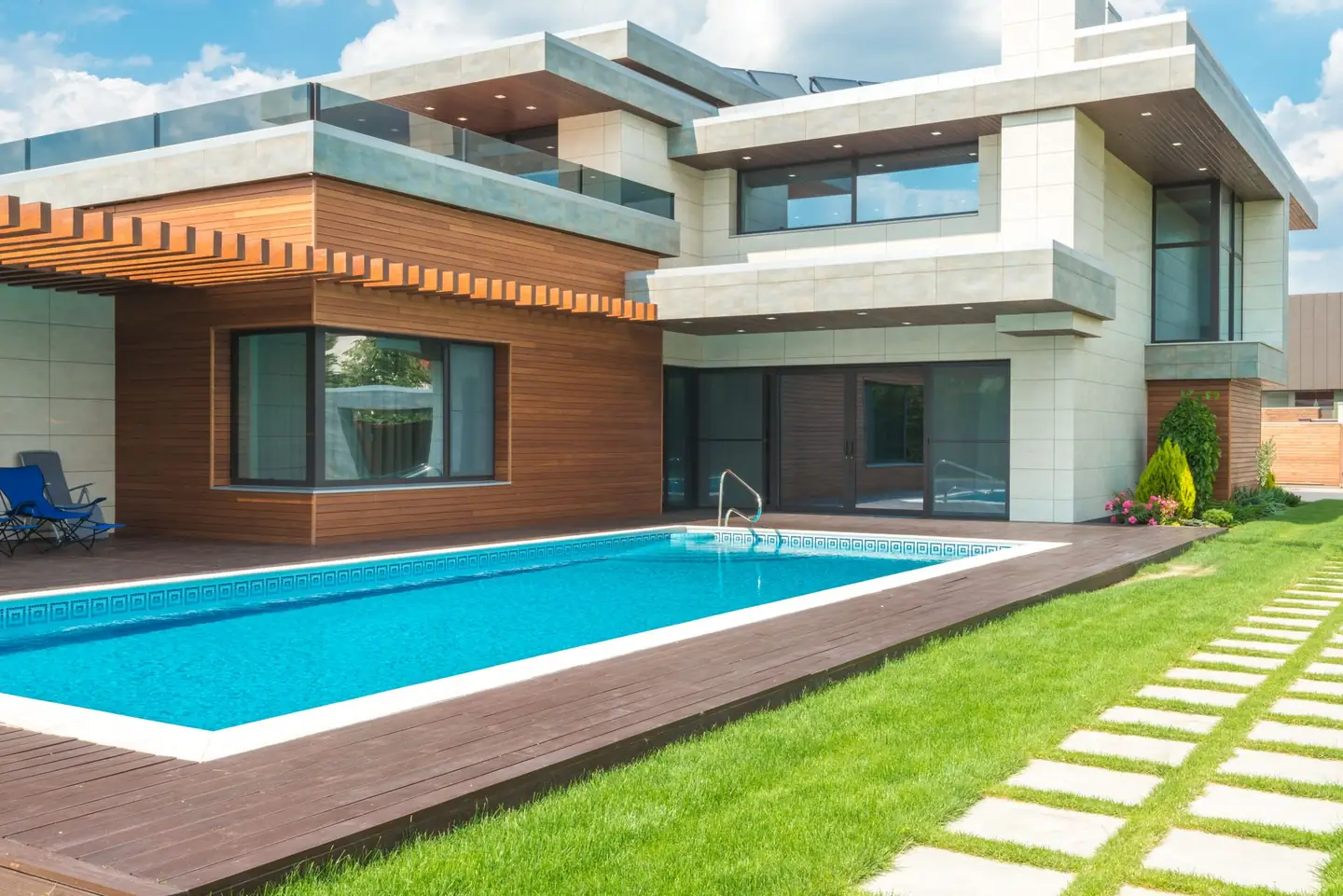 Swimming pool built in Catalina, NSW